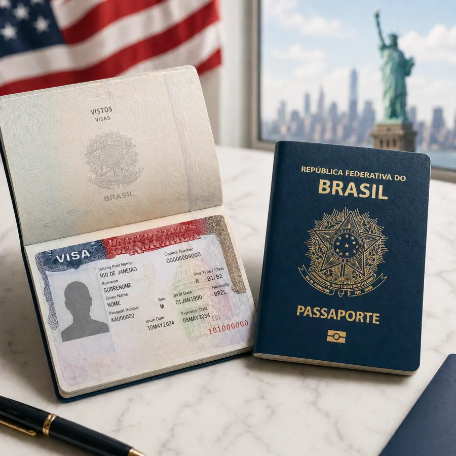 Imagem O que acontece com o visto americano quando o passaporte vence 2